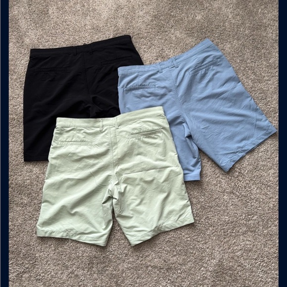 George Men’s 34 Black/Blue/Mint Shorts - Picture 6 of 6